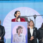 Mariel Fernández encabezó en Moreno un acto por el 9 de Julio