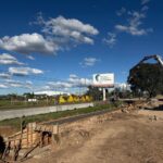 El nuevo acceso al Parque Industrial Campana avanza con una obra hidráulica clave sobre la Ruta 9